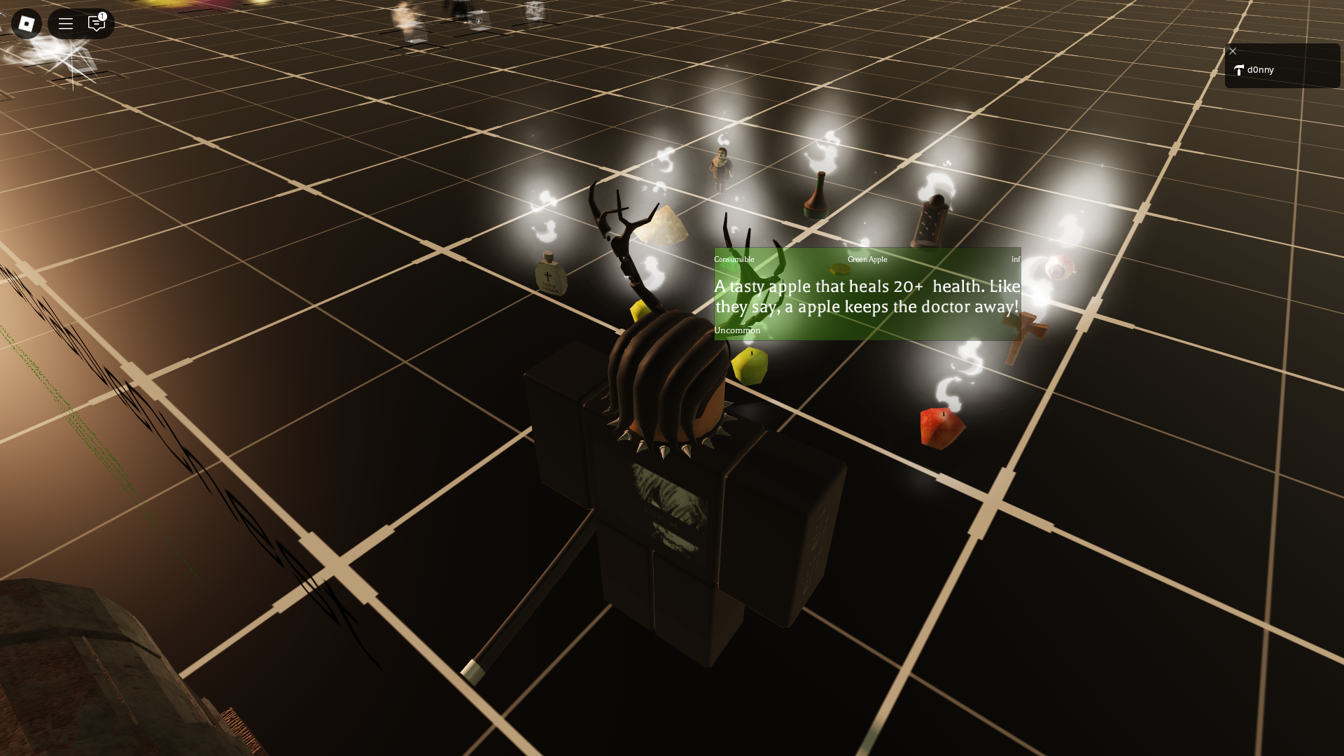 Item proximity prompts