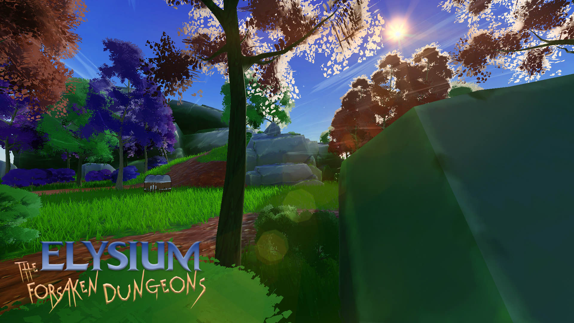 Daytime in the overworld.